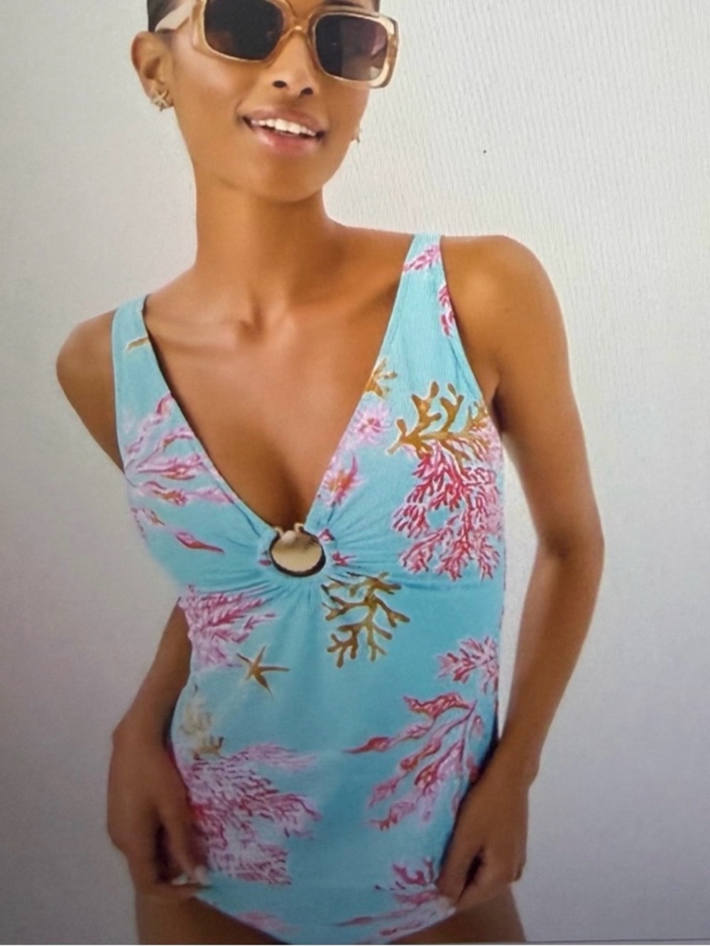 NWT Size 4 Lilly Pulitzer Betie bikini bottoms royal coral